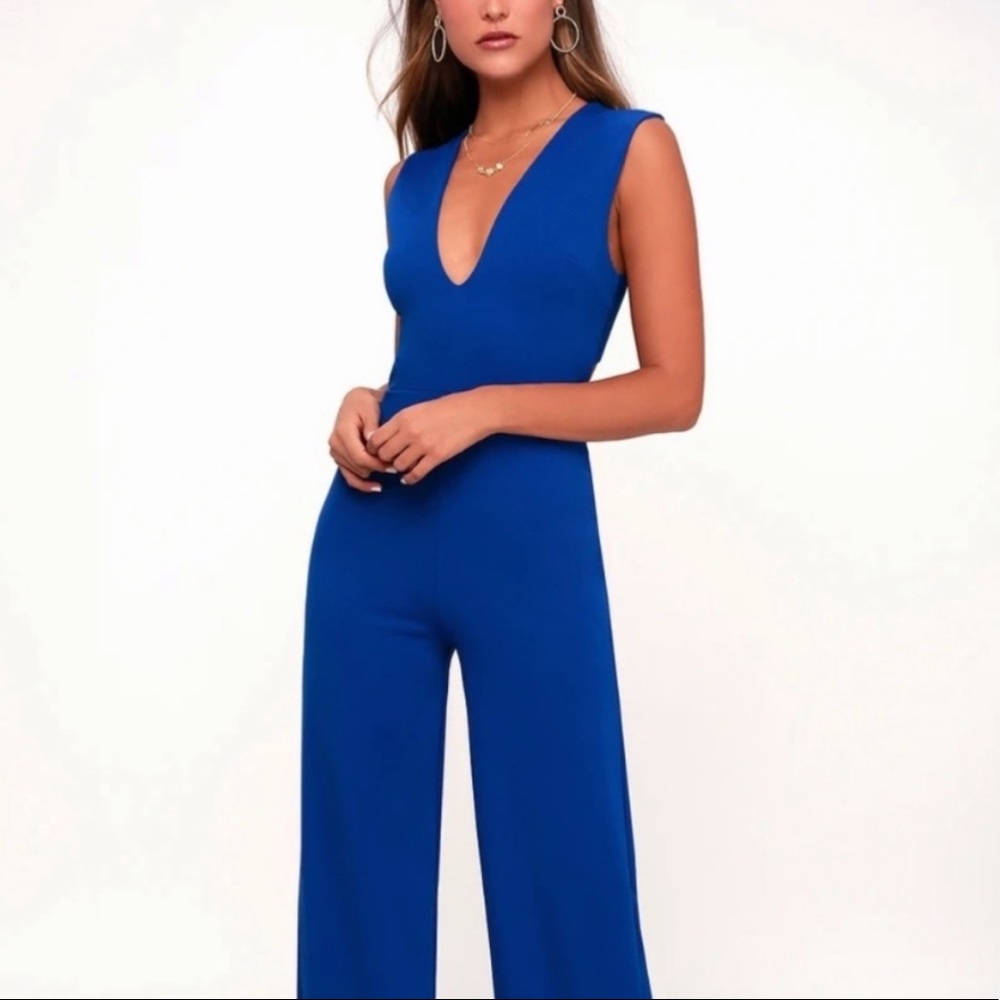 Lulus backless jumpsuit